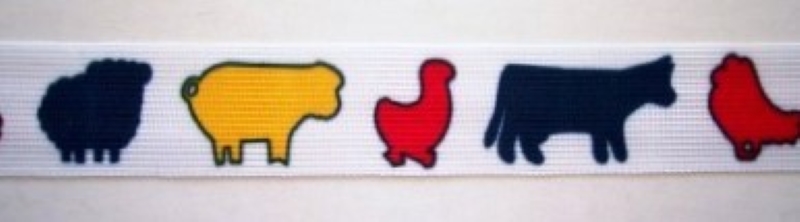 Farm Animal Tape Trim