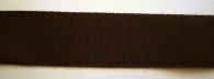 Jet Black 5/8" Grosgrain Ribbon