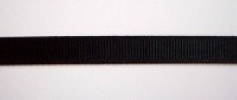 Black 3/8" Grosgrain Ribbon