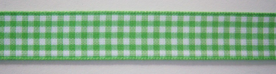Apple Swiss Gingham 5/8"Ribbon