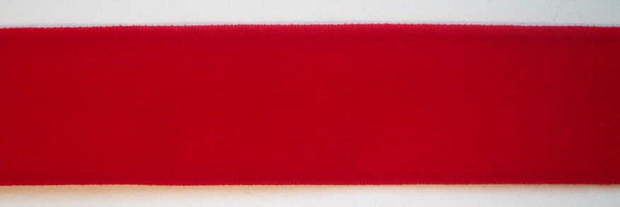 Red 1 1/2" Velvet Ribbon