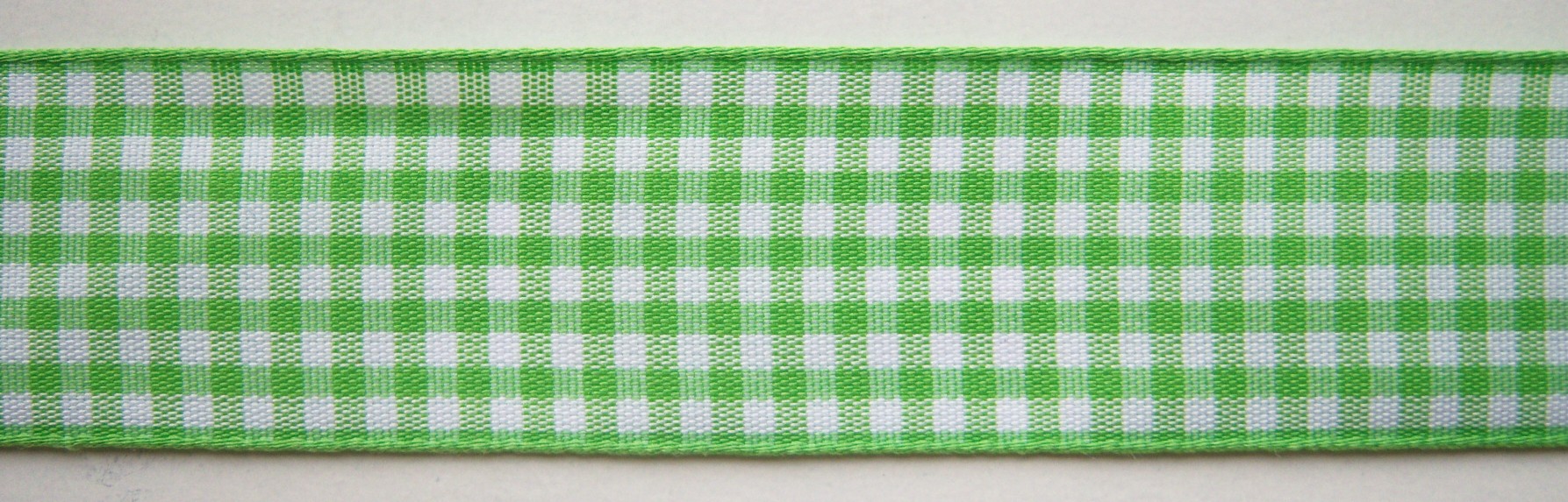 Apple Swiss Gingham 1" Soft Poly Ribbon