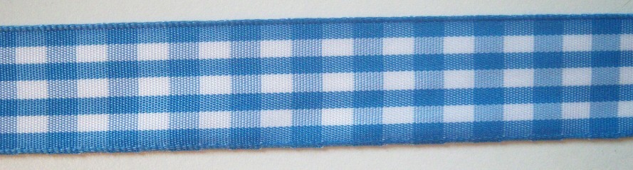 Copen Gingham 7/8" Poly Ribbon