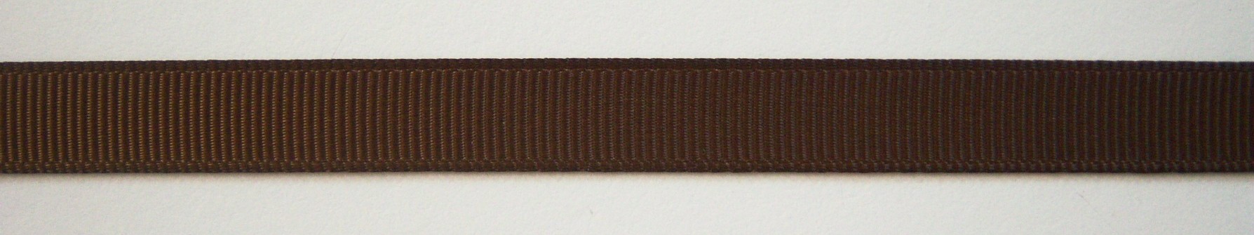 Brown 3/8" Grosgrain Ribbon