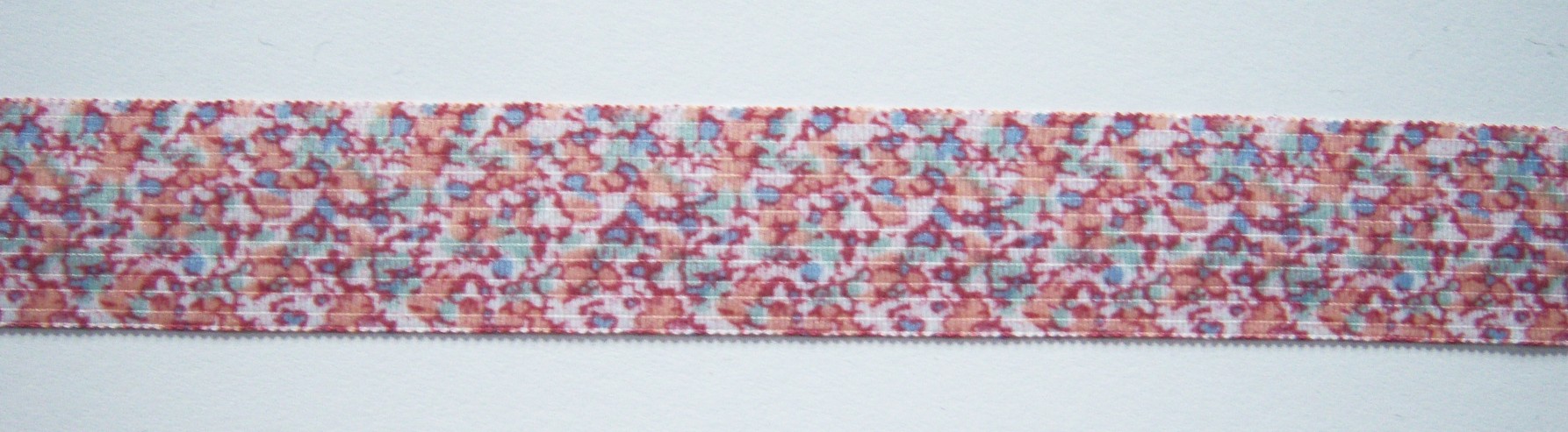 Pink/Blue Floral 15/16" Ribbon