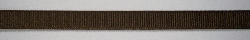 Brown 3/8" Grosgrain Ribbon