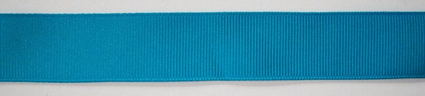 Turquoise 5/8" Grosgrain Ribbon