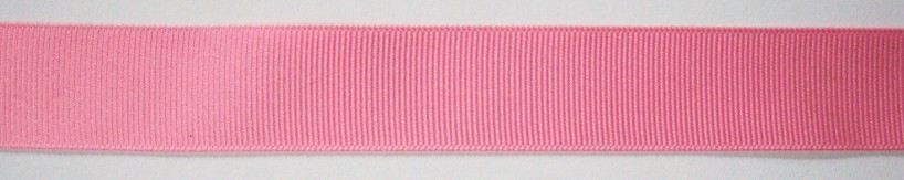 Rose Pink 1" Grosgrain Ribbon
