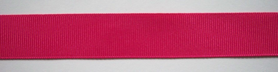 Cerise 1" Grosgrain Ribbon