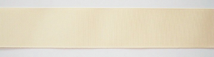 Cream 1 1/2" Grosgrain Ribbon